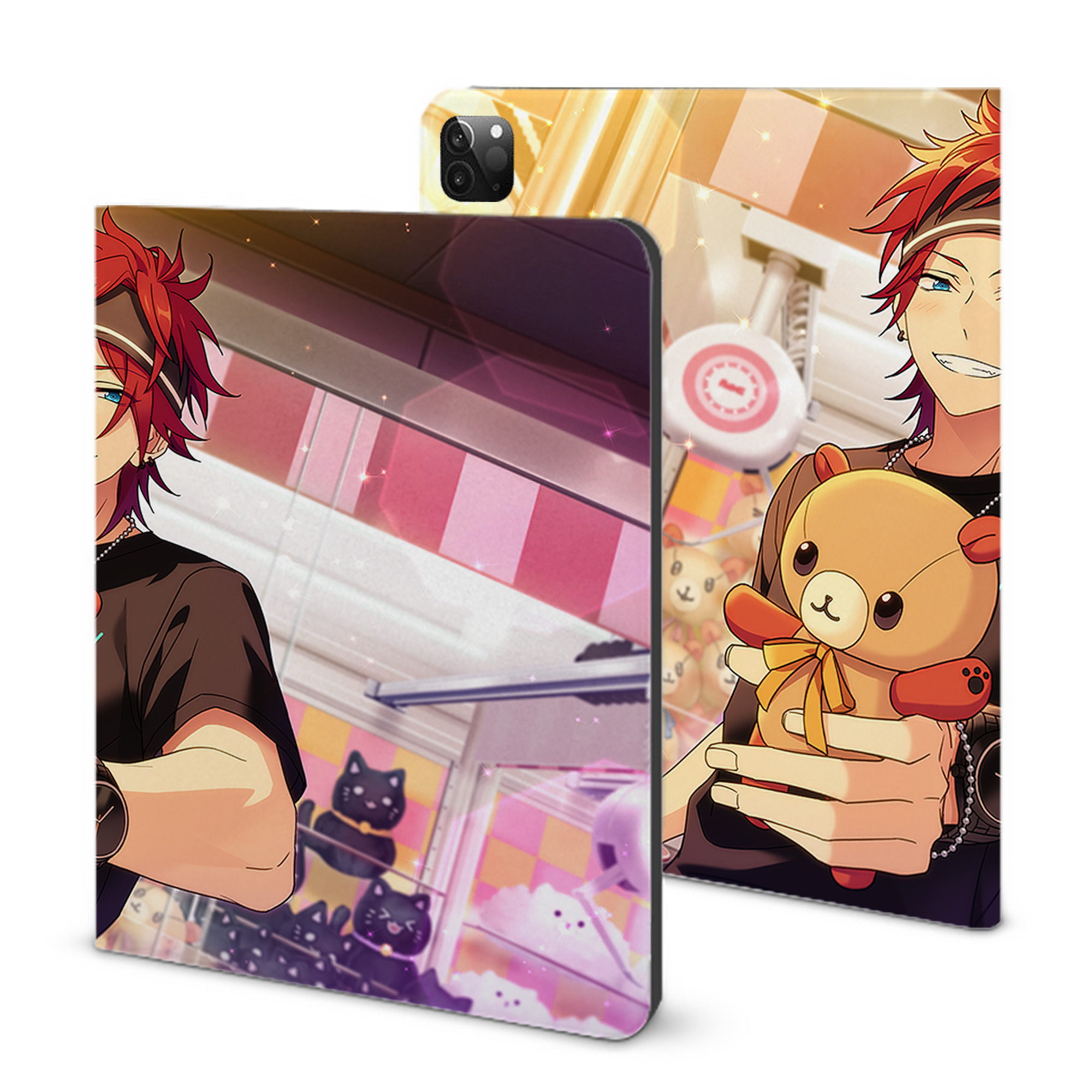 （画像用） あんさんぶるスターズ! Ensemble Stars IPadケース ペンホルダー付き ブックスタイルデザイン